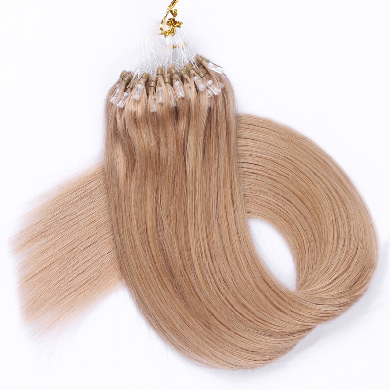 High Quality 12A Grade Honey Blonde Remy Micro Loop Hair Extensions Virgin Remy Hair Extensions